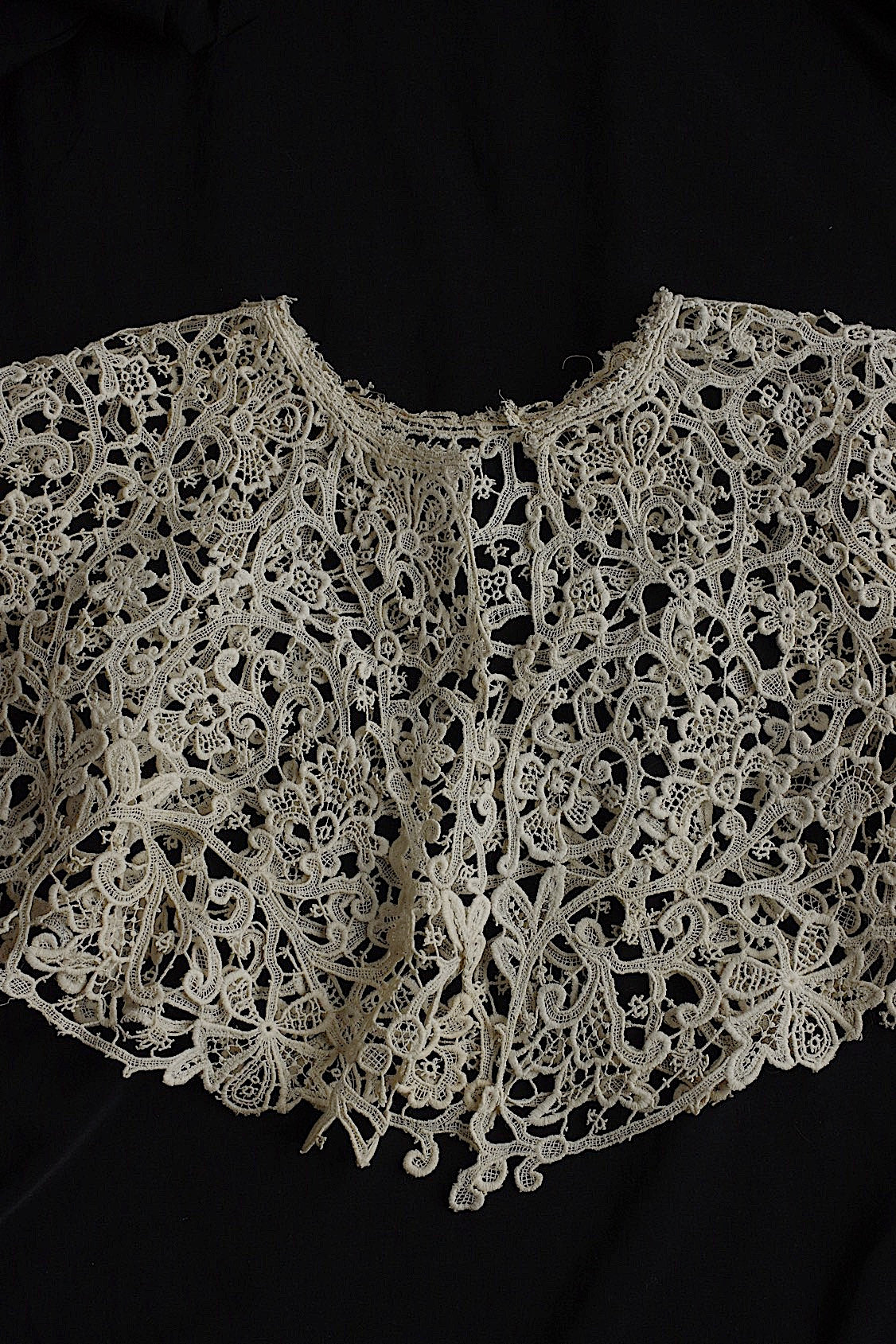 アンティークレーク襟　dentelle anciennne 　antique Detachable collar　3