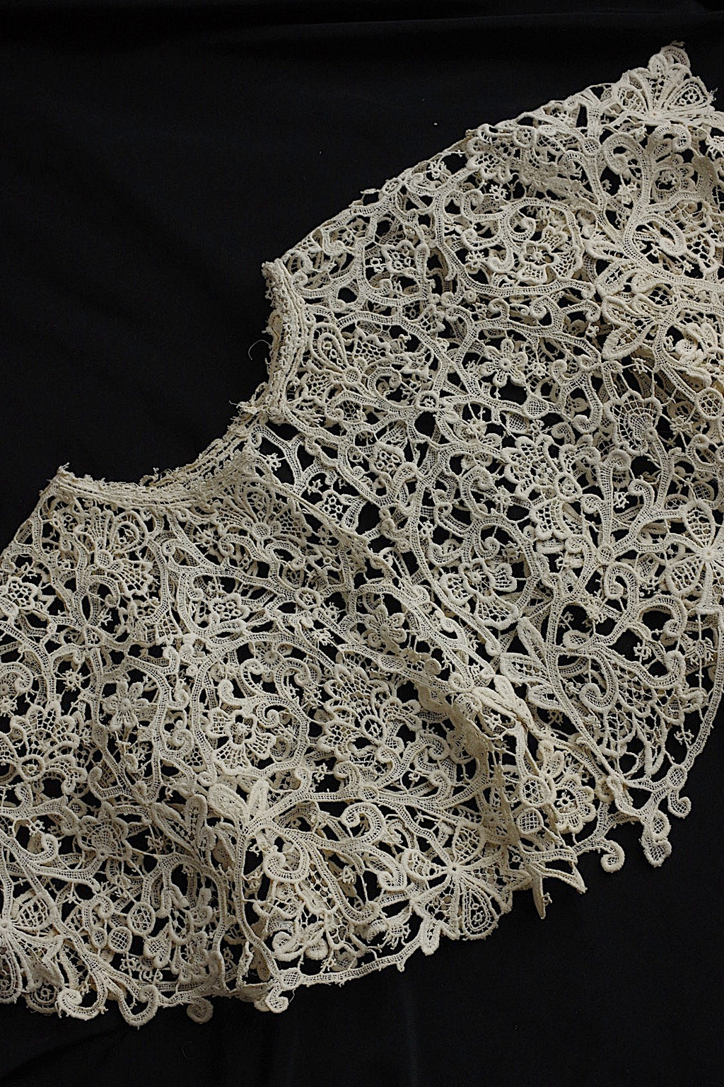 アンティークレーク襟　dentelle anciennne 　antique Detachable collar　3