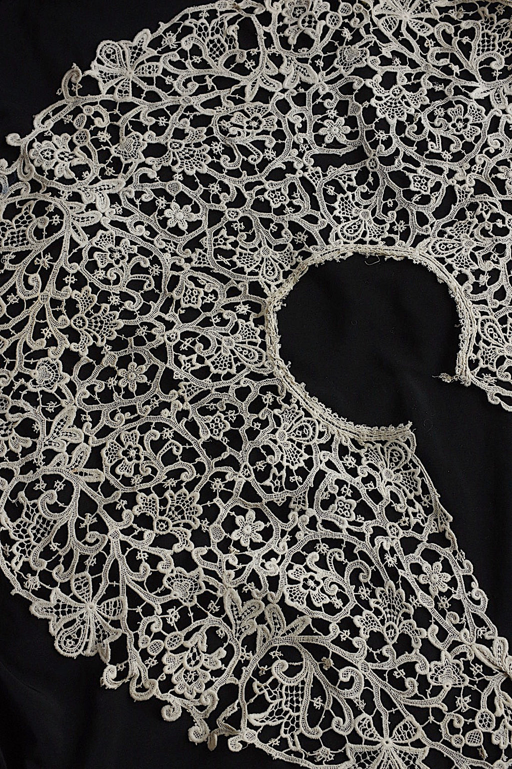 アンティークレーク襟　dentelle anciennne 　antique Detachable collar　3