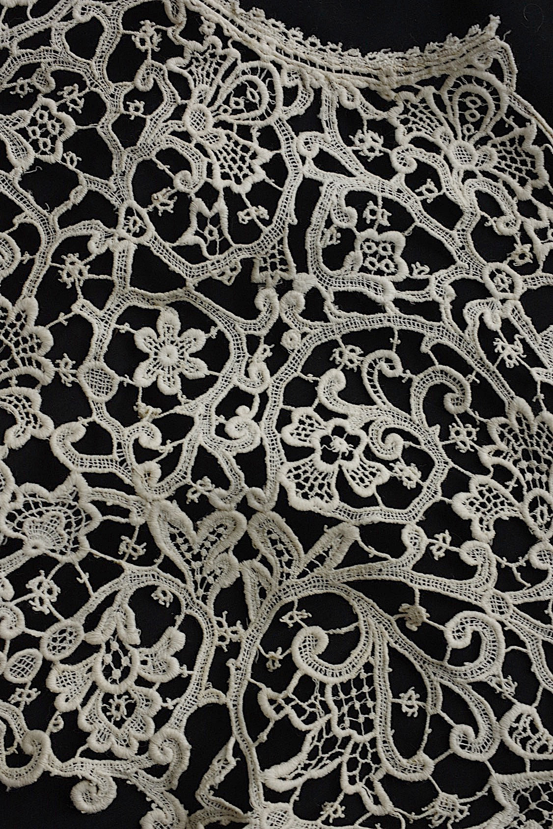 アンティークレーク襟　dentelle anciennne 　antique Detachable collar　3