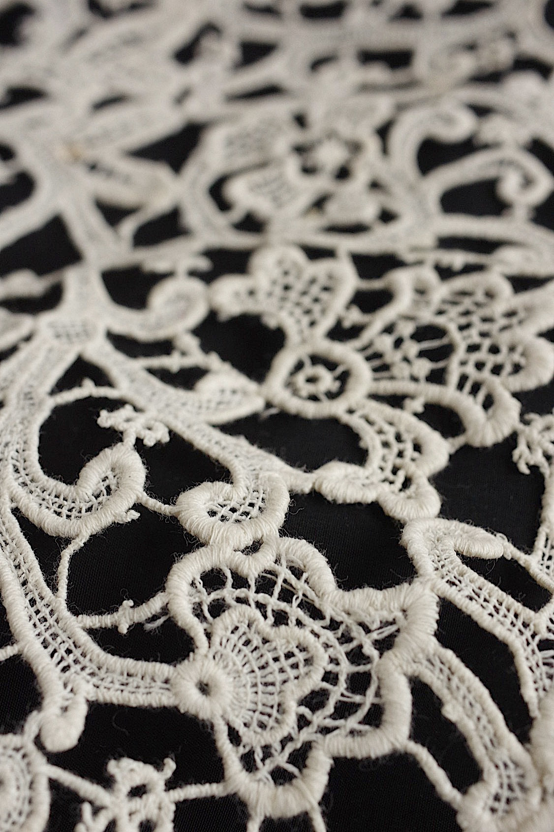 アンティークレーク襟　dentelle anciennne 　antique Detachable collar　3