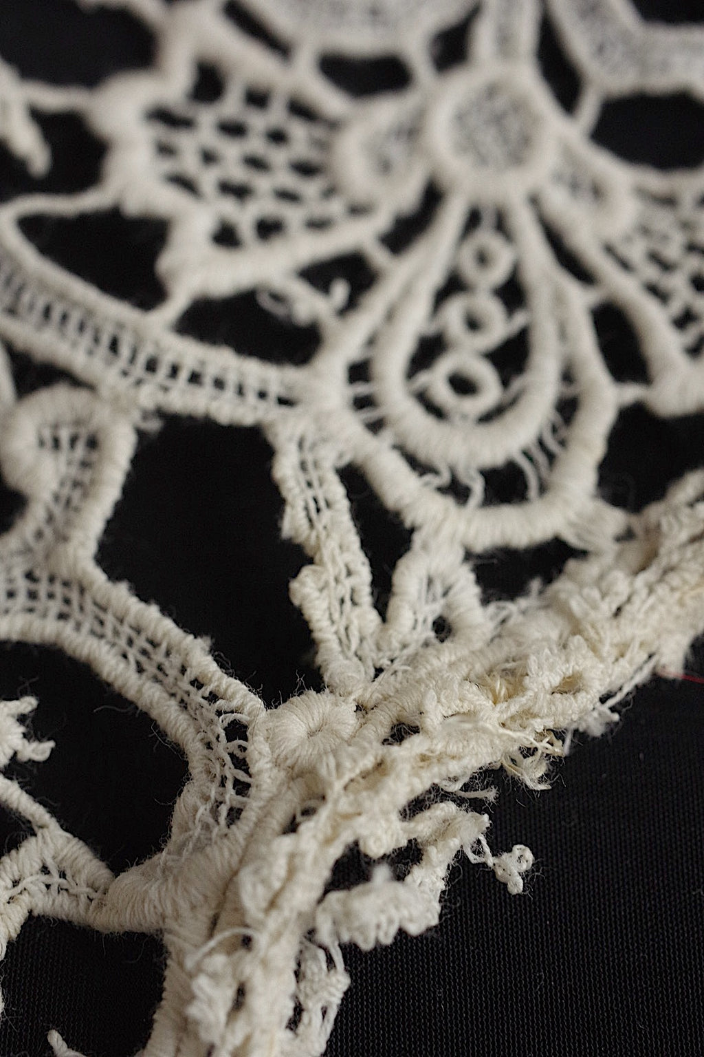 アンティークレーク襟　dentelle anciennne 　antique Detachable collar　3