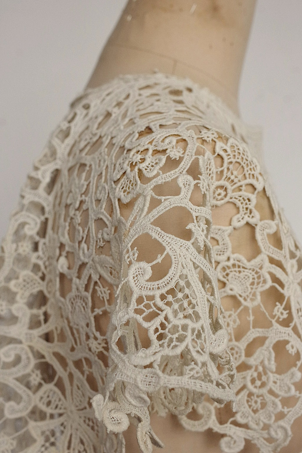 アンティークレーク襟　dentelle anciennne 　antique Detachable collar　3