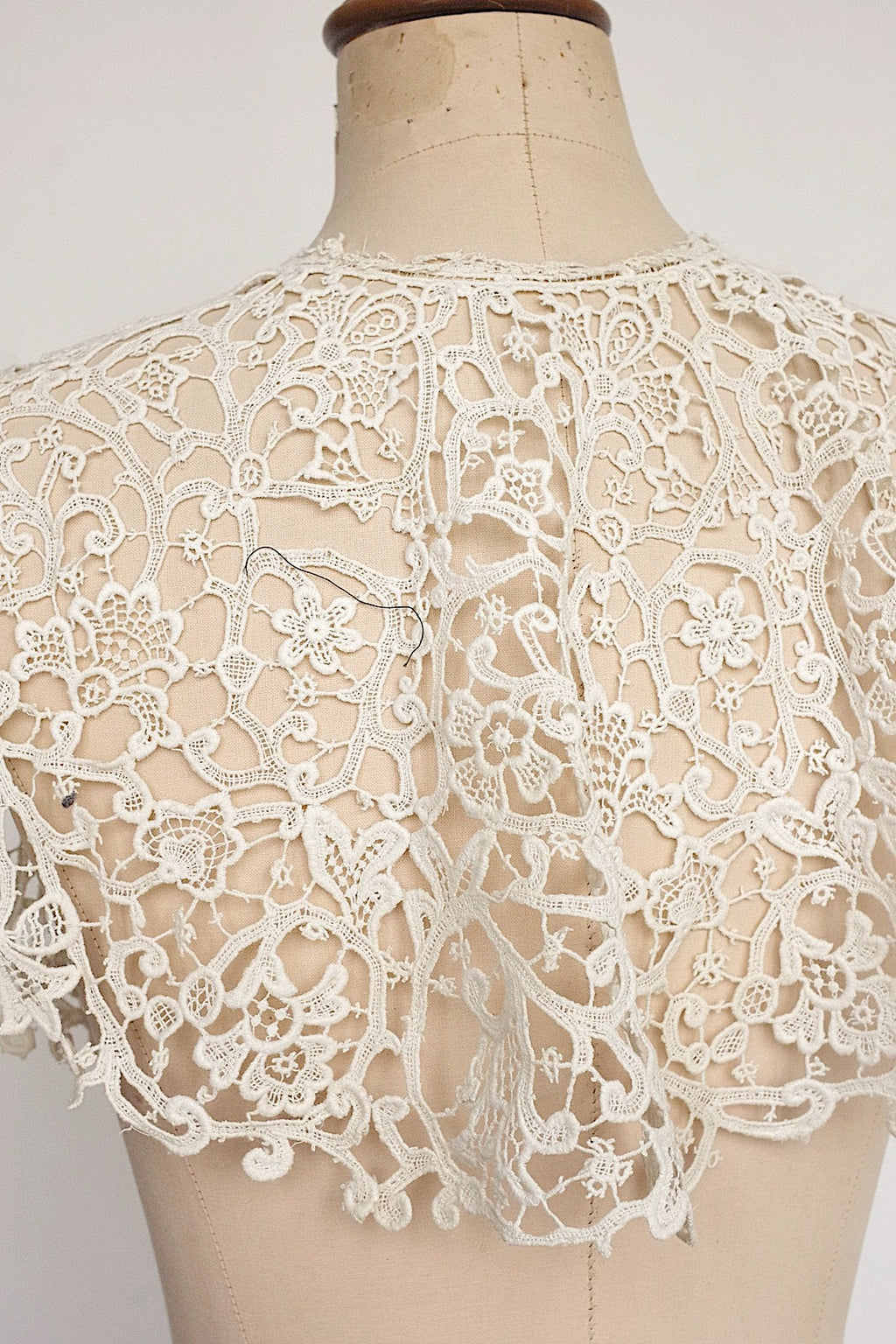 アンティークレーク襟　dentelle anciennne 　antique Detachable collar　3