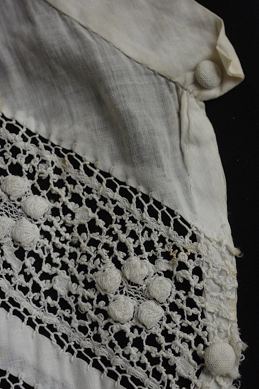 アンティークレーク襟　dentelle anciennne 　antique Detachable collar　4