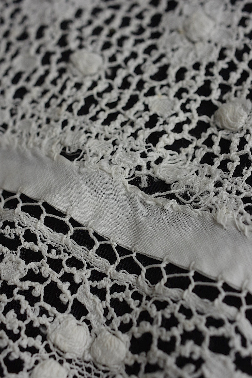 アンティークレーク襟　dentelle anciennne 　antique Detachable collar　4