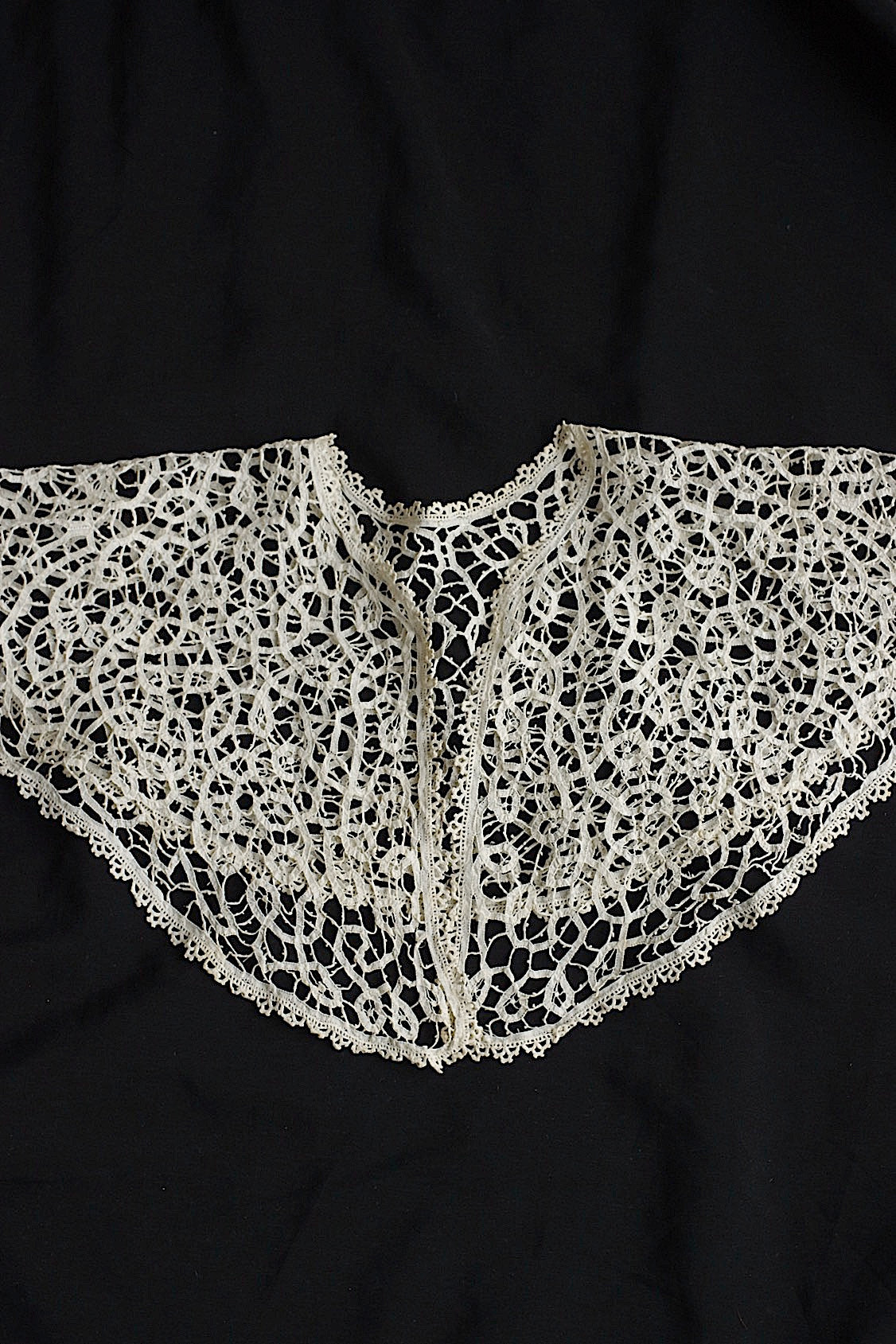 アンティークレーク襟　dentelle anciennne 　antique Detachable collar　5