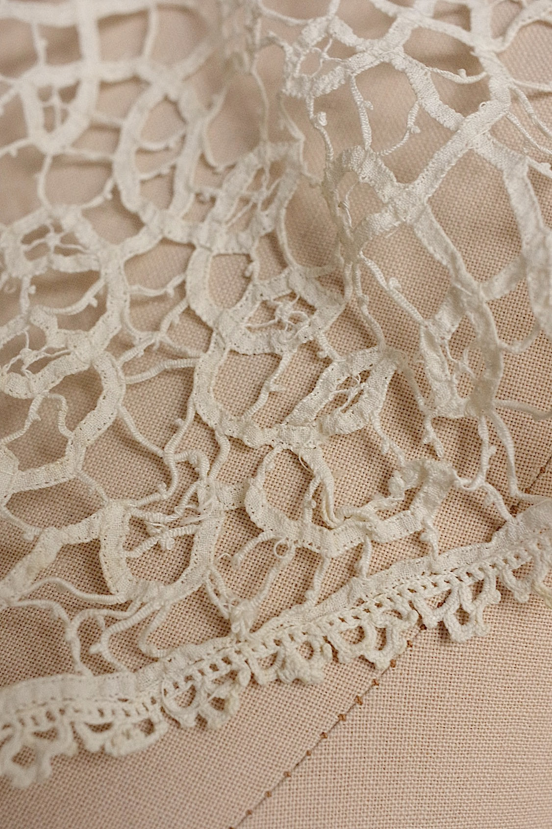 アンティークレーク襟　dentelle anciennne 　antique Detachable collar　5
