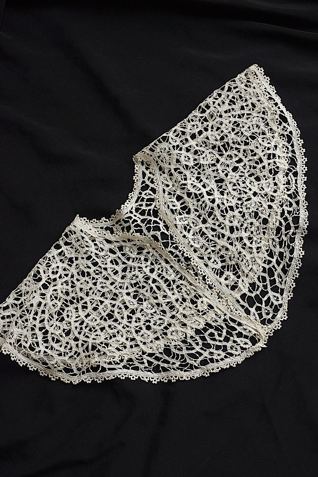 アンティークレーク襟　dentelle anciennne 　antique Detachable collar　5