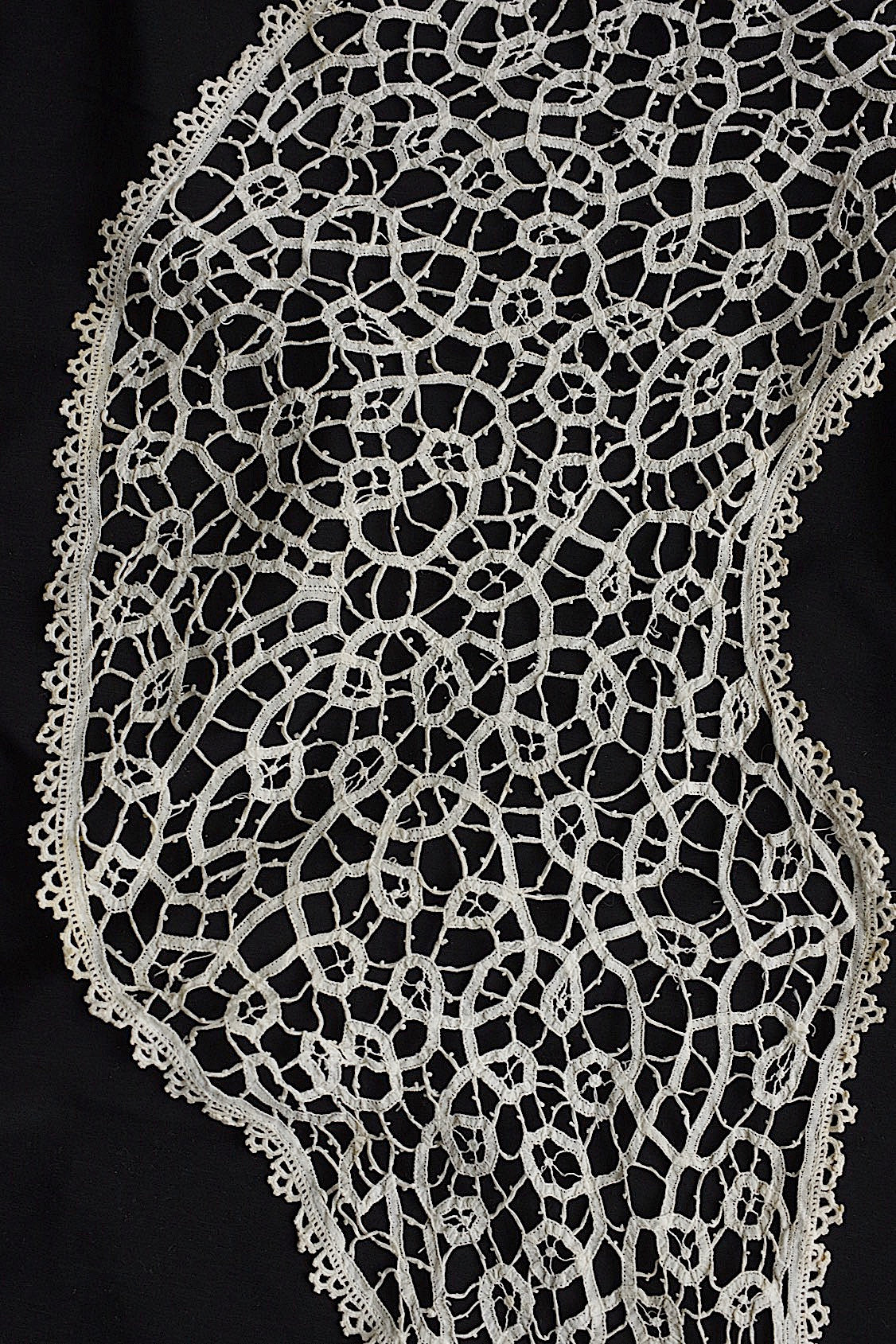 アンティークレーク襟　dentelle anciennne 　antique Detachable collar　5