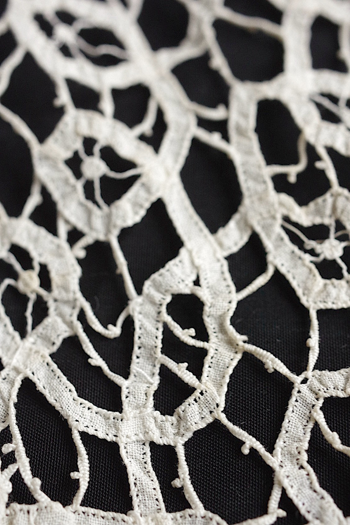 アンティークレーク襟　dentelle anciennne 　antique Detachable collar　5