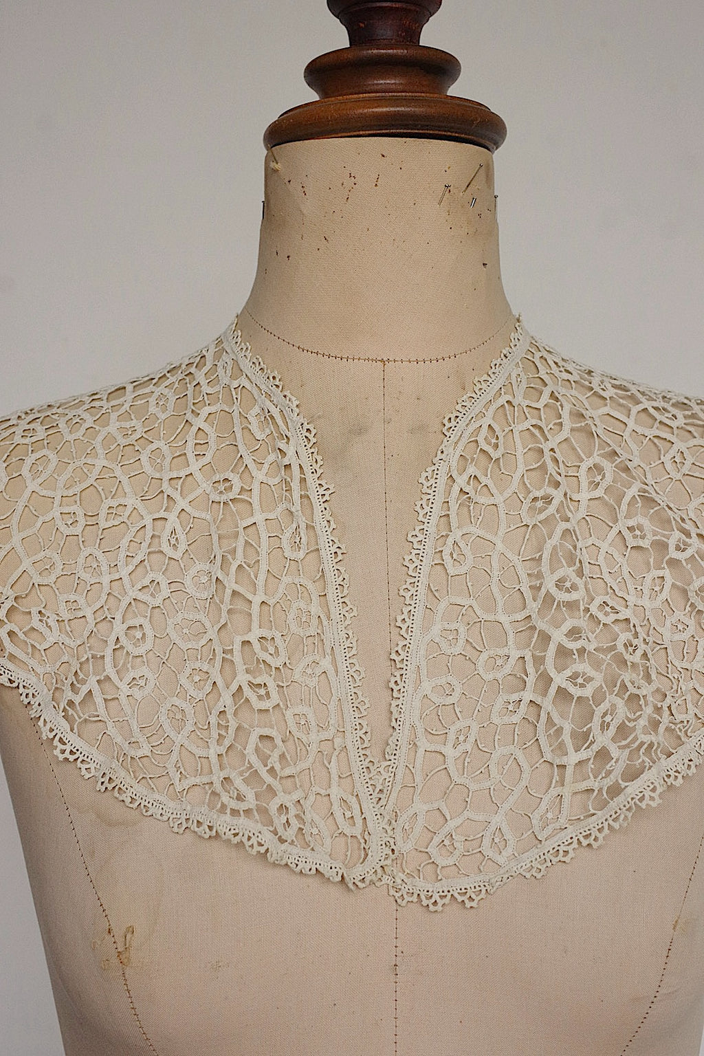 アンティークレーク襟　dentelle anciennne 　antique Detachable collar　5