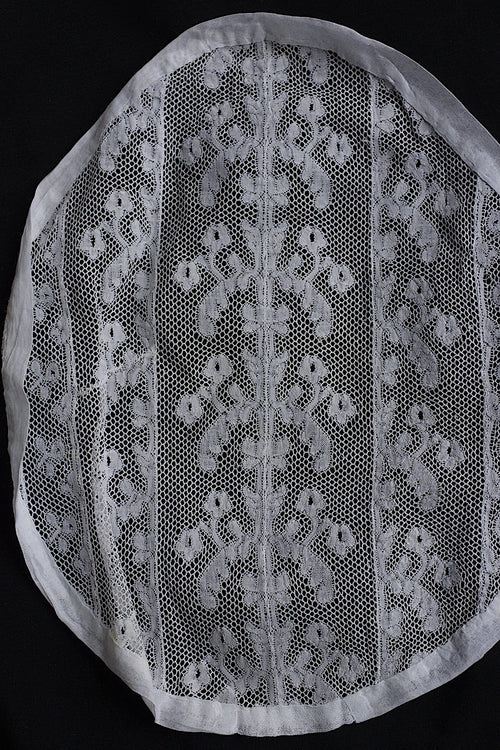 アンティークレーク　dentelle anciennne 　ボネ装飾レース3