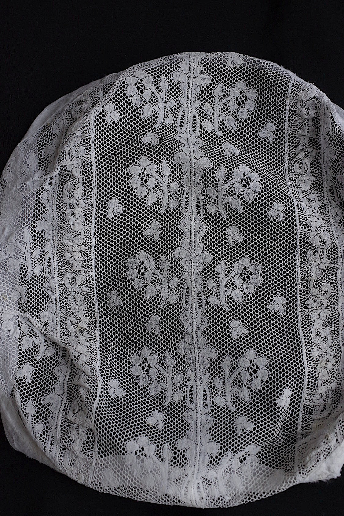 アンティークレーク　dentelle anciennne 　ボネ装飾レース3