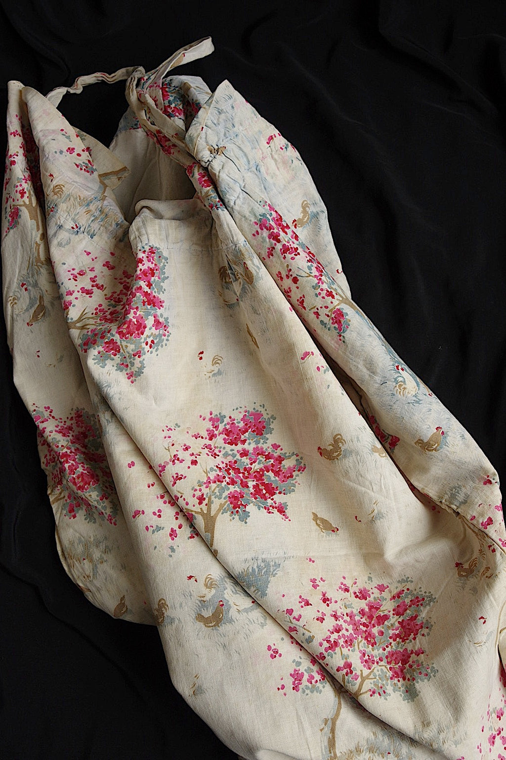 アンティークバッグ　sac antique 生地バッグ