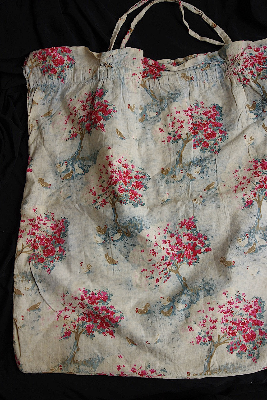 アンティークバッグ　sac antique 生地バッグ