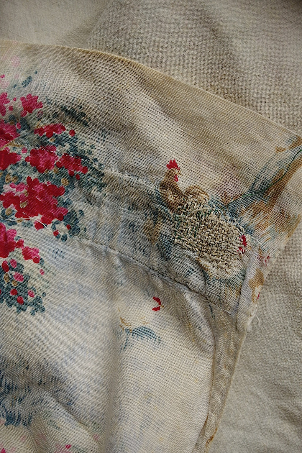 アンティークバッグ　sac antique 生地バッグ