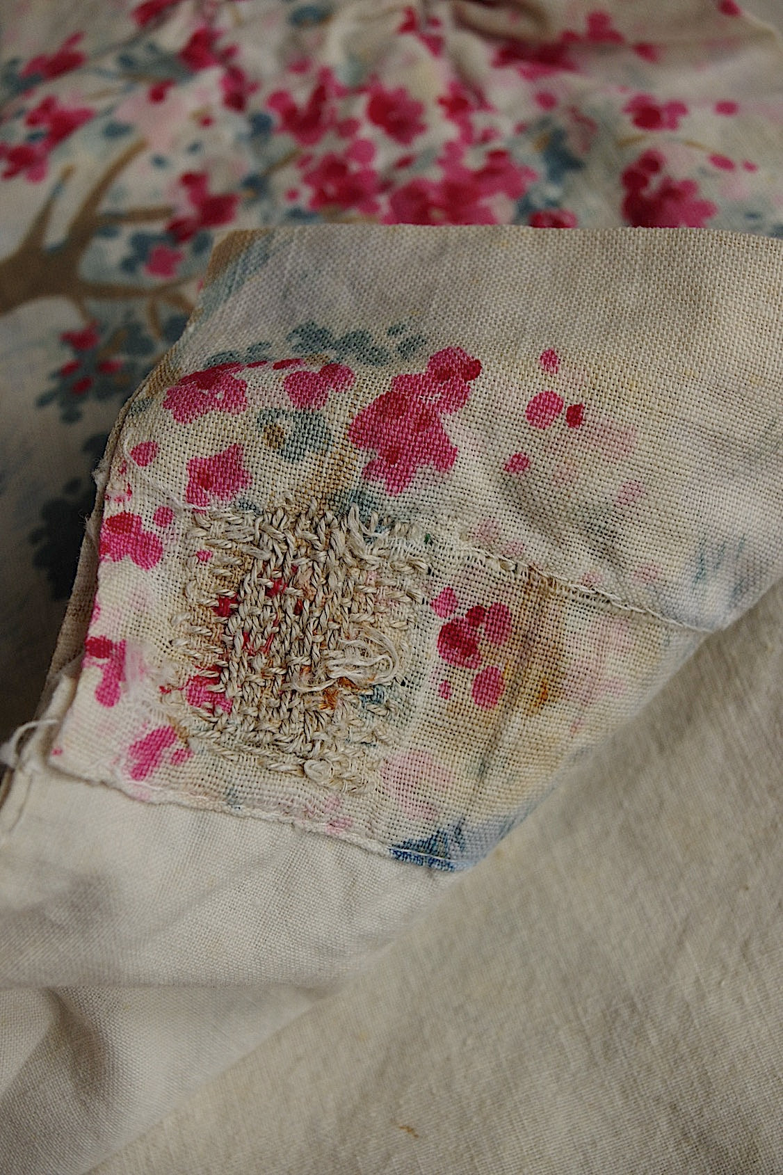 アンティークバッグ　sac antique 生地バッグ
