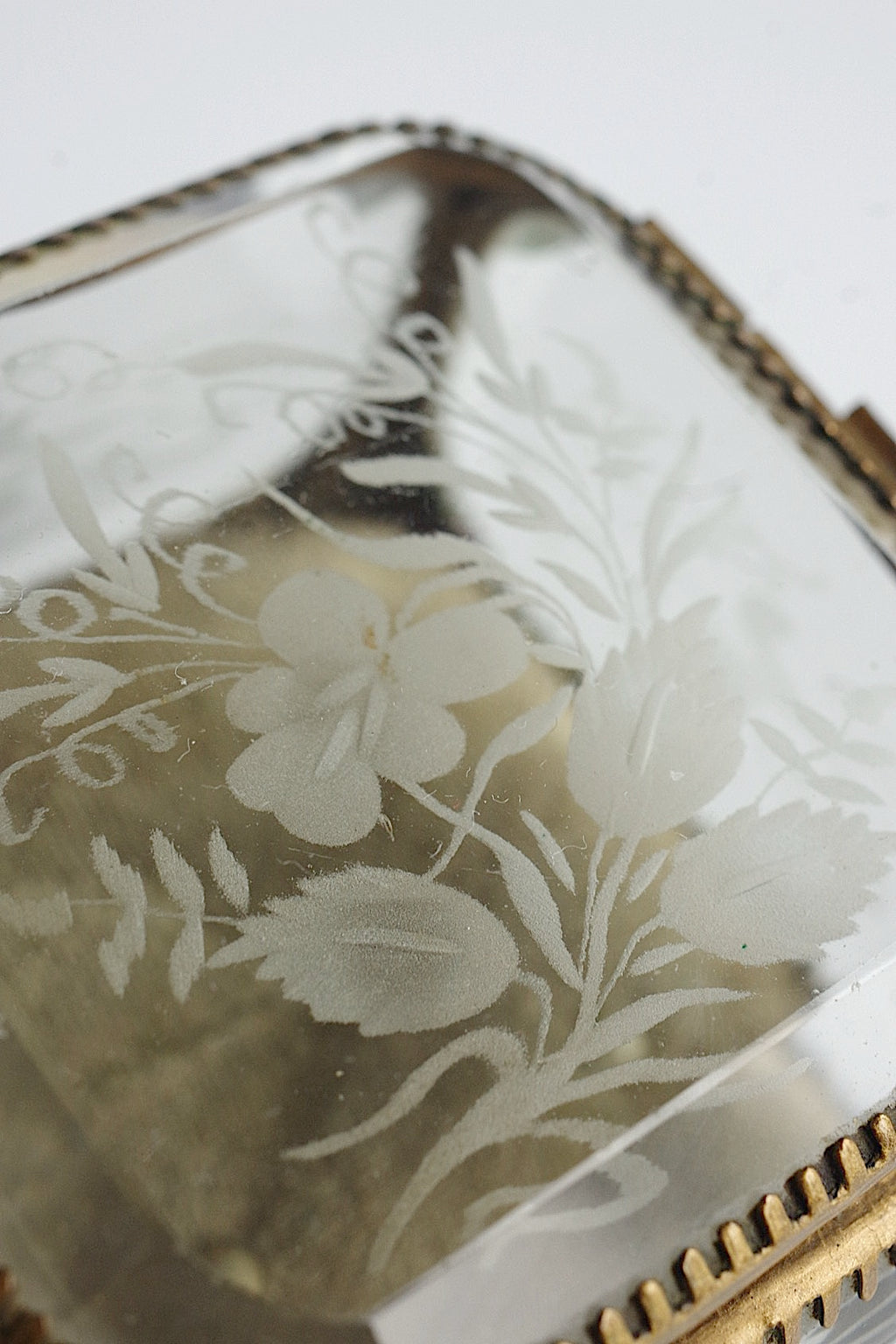 アンティークガラスケース　boiteantique