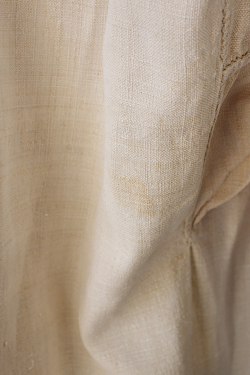 アンティークリネン服　vêtement　antique　リネンシャツ
