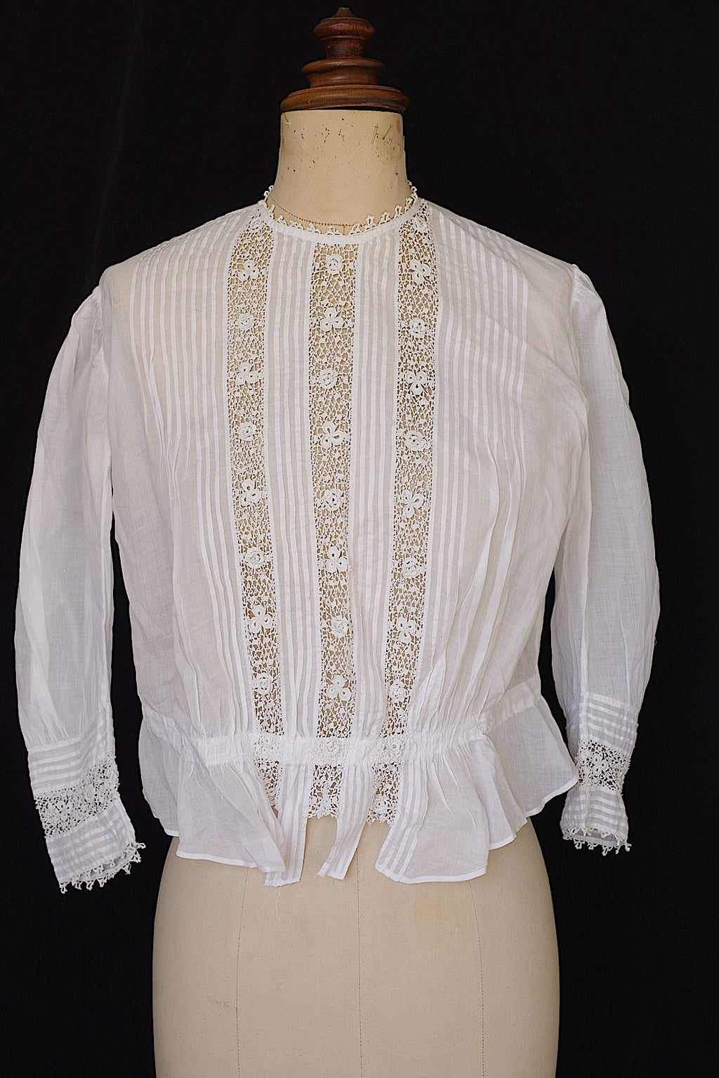 アンティークレースブラウス　vêtement　antiqueblouse　1