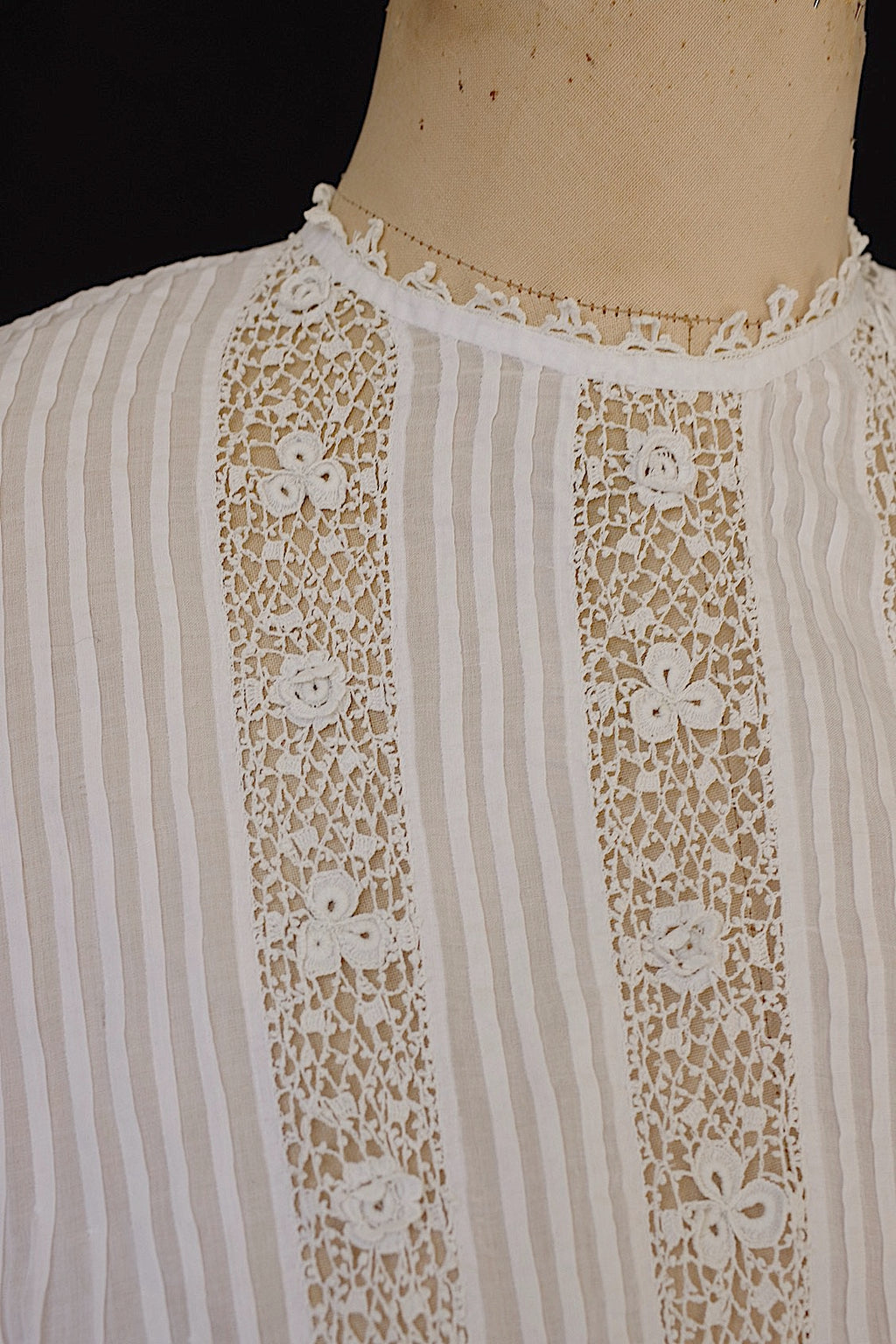 アンティークレースブラウス　vêtement　antiqueblouse　1