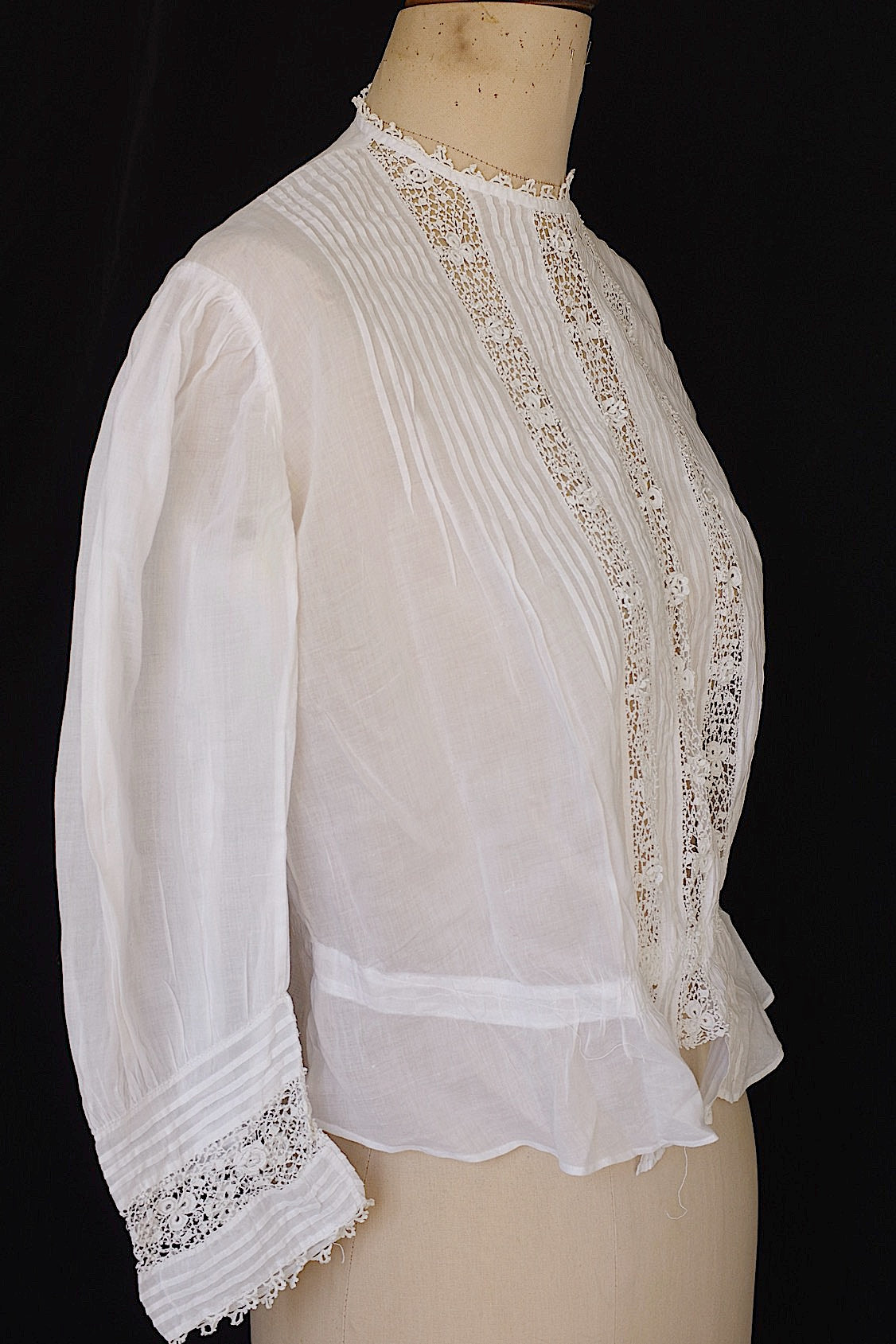 アンティークレースブラウス　vêtement　antiqueblouse　1