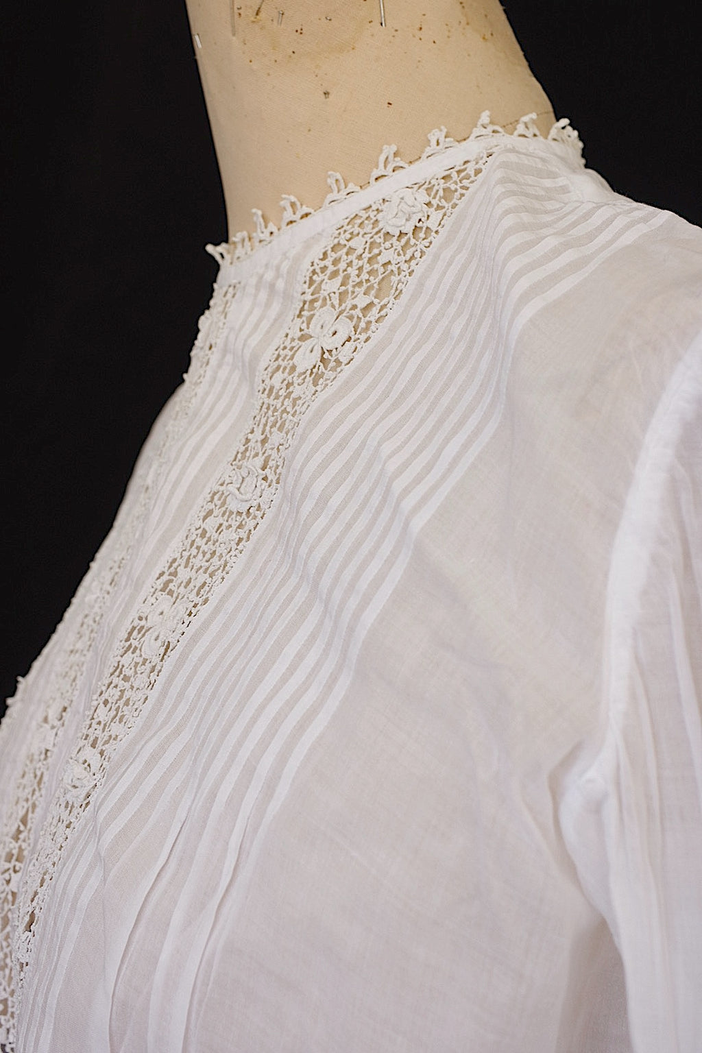アンティークレースブラウス　vêtement　antiqueblouse　1