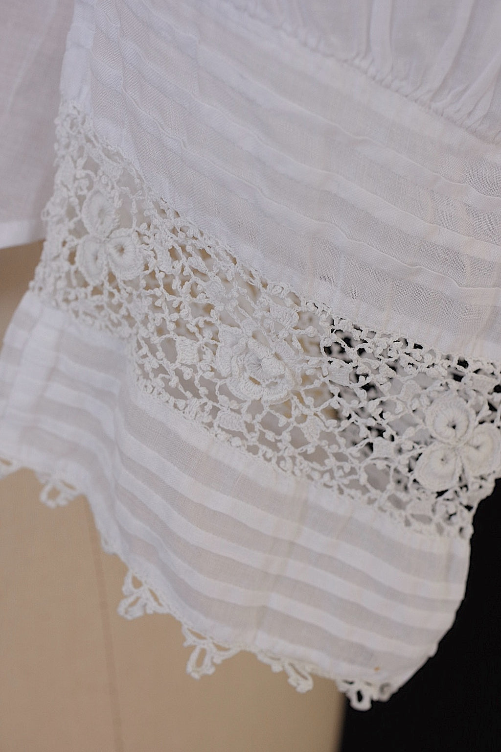 アンティークレースブラウス　vêtement　antiqueblouse　1