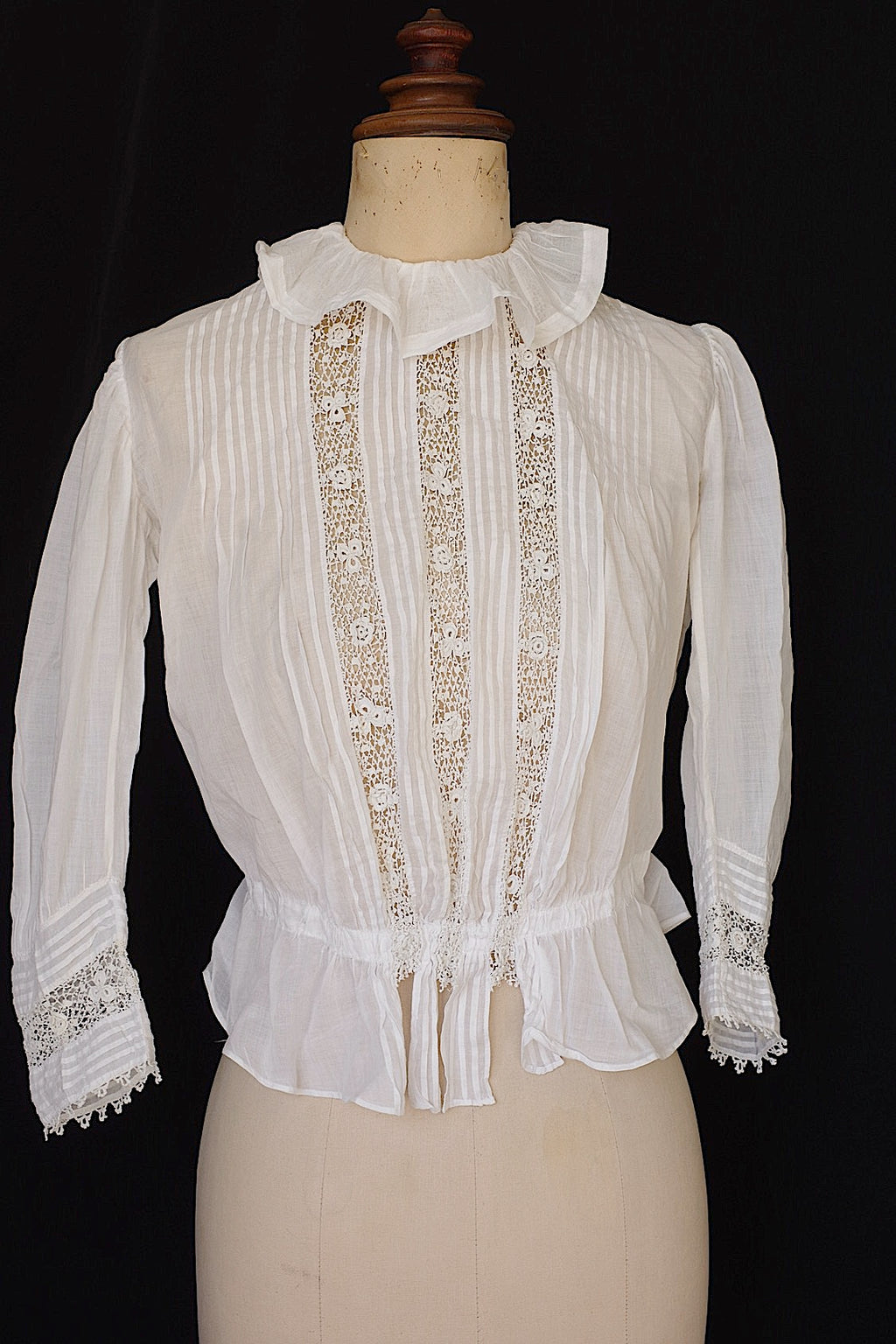 アンティークレースブラウス　vêtement　antiqueblouse　2