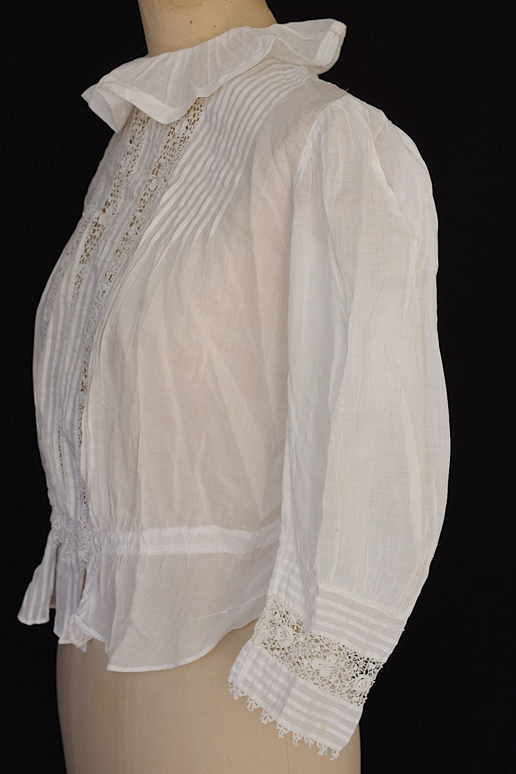 アンティークレースブラウス　vêtement　antiqueblouse　2