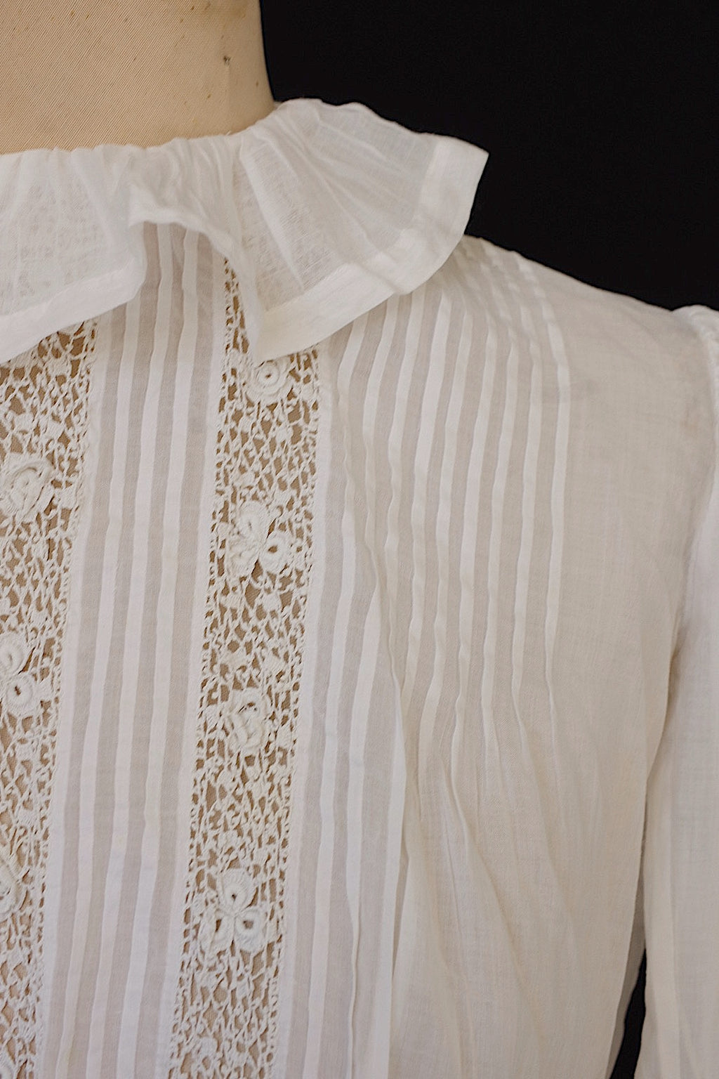 アンティークレースブラウス　vêtement　antiqueblouse　2