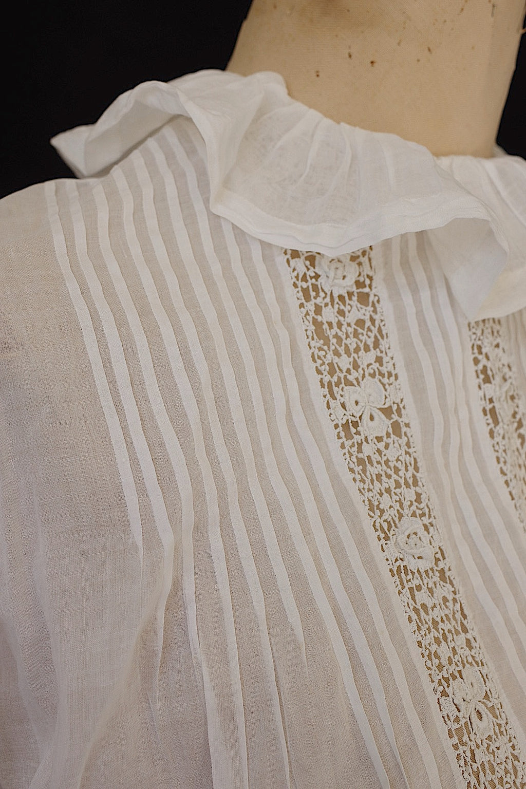 アンティークレースブラウス　vêtement　antiqueblouse　2