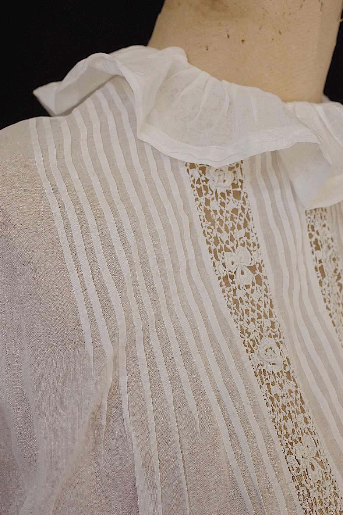 アンティークレースブラウス　vêtement　antiqueblouse　2