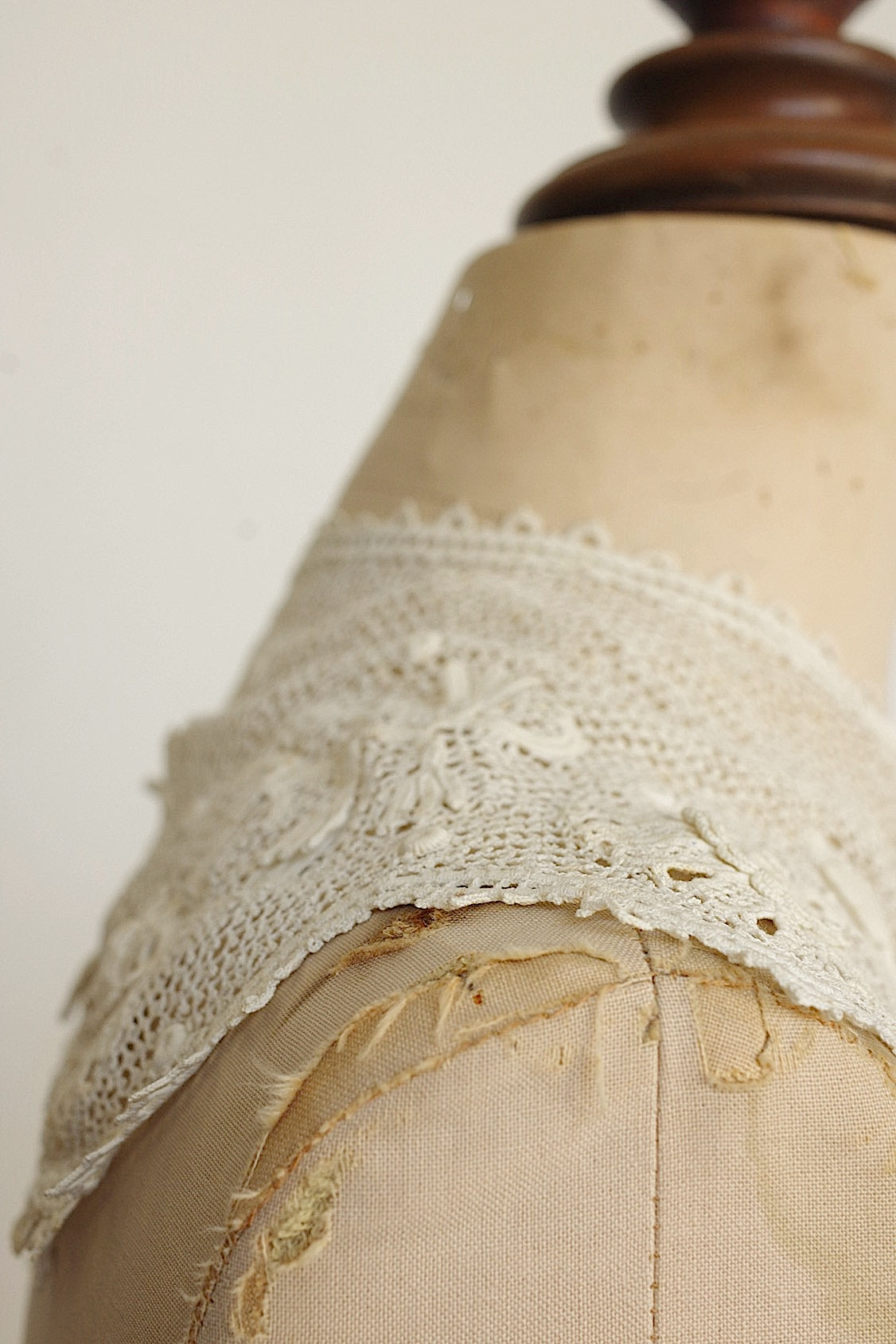 アンティークレーク襟　dentelle anciennne 　antique Detachable collar 1