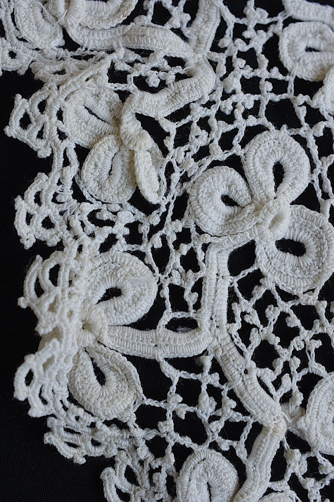 アンティークレーク襟　dentelle anciennne 　antique Detachable collar 2