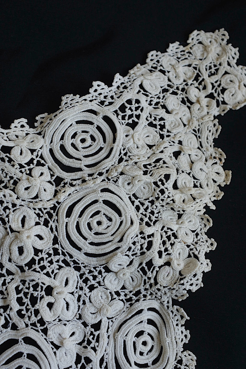アンティークレーク襟　dentelle anciennne 　antique Detachable collar 2