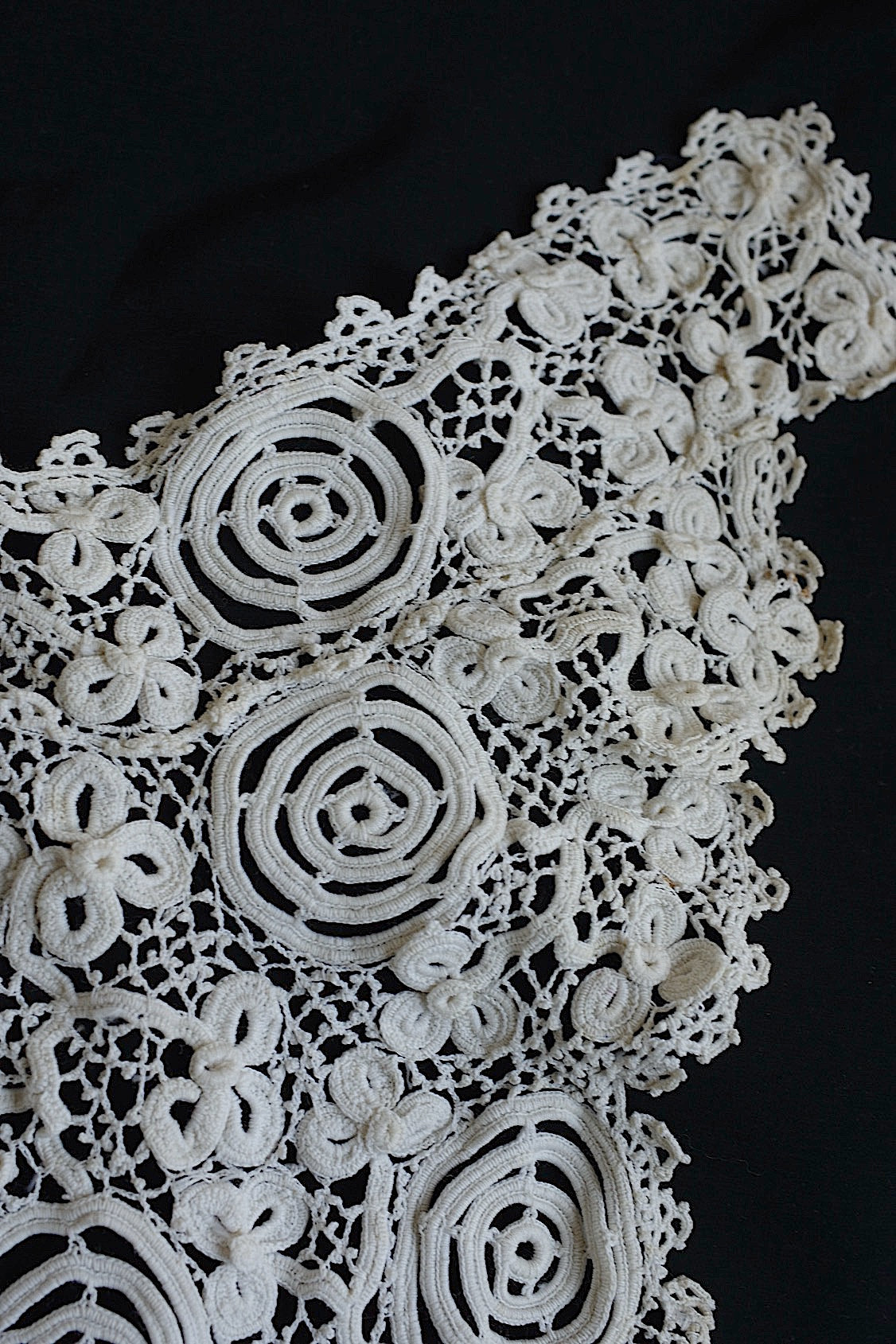 アンティークレーク襟　dentelle anciennne 　antique Detachable collar 2
