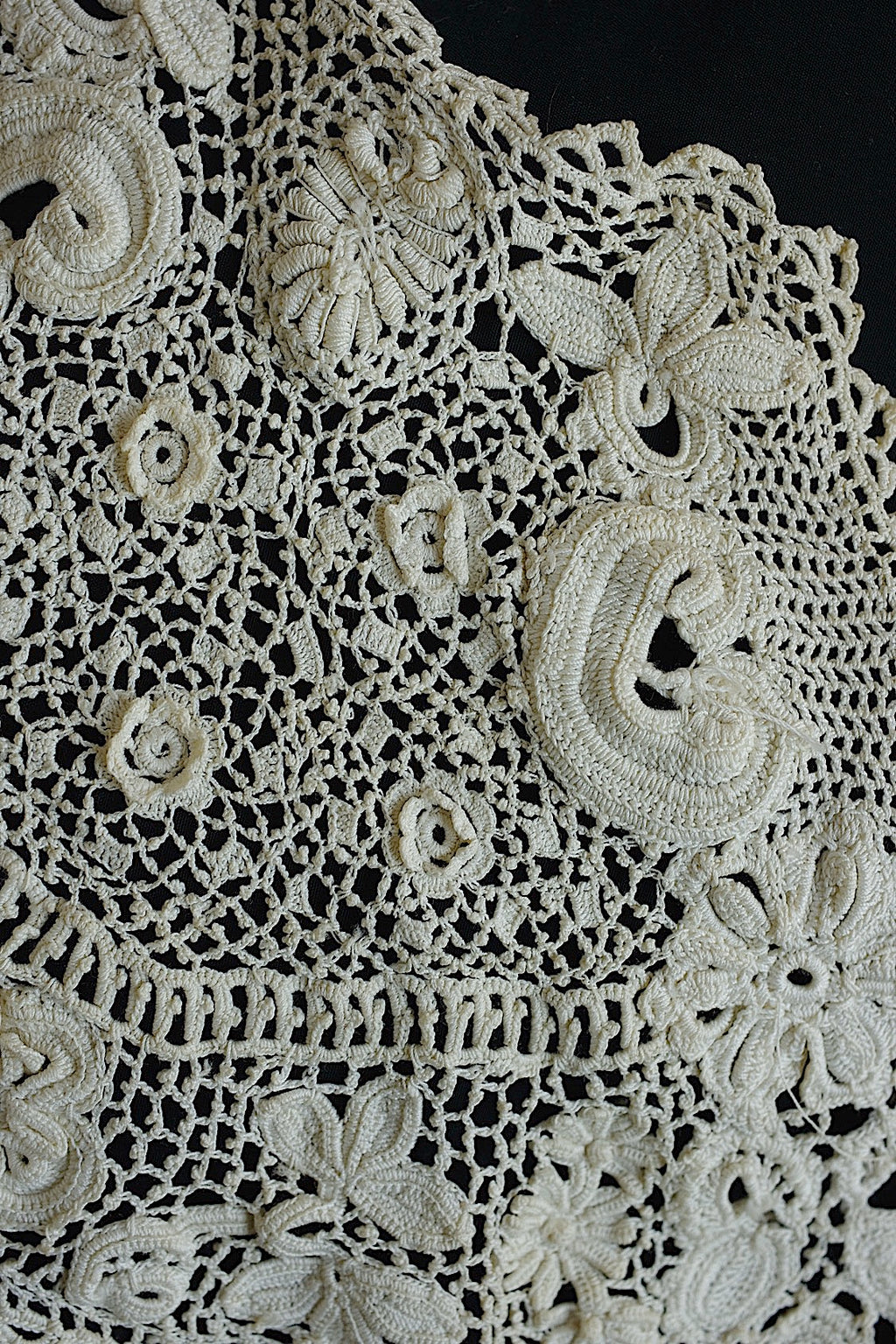 アンティークレーク襟　dentelle anciennne 　antique Detachable collar 3