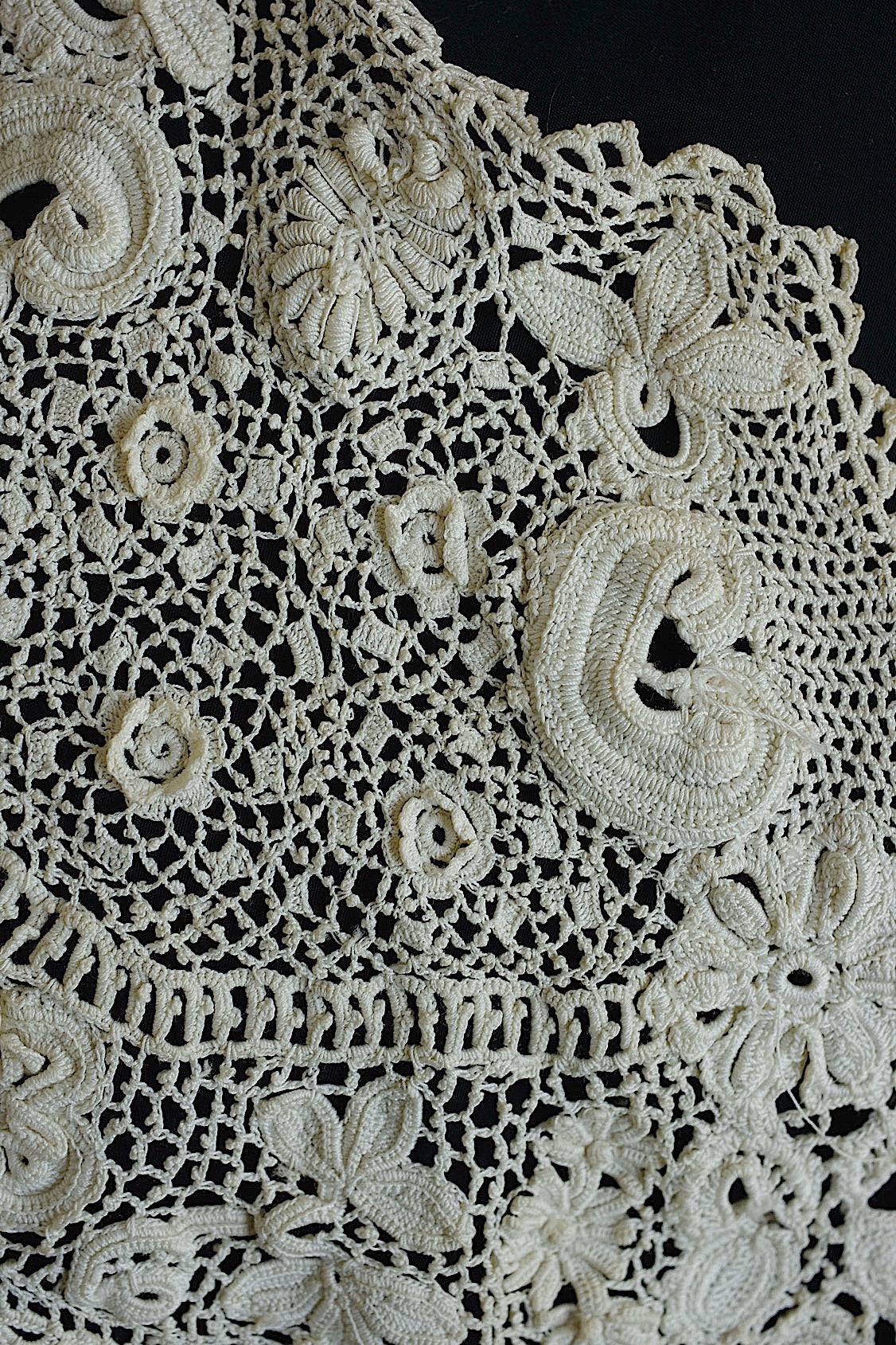 アンティークレーク襟　dentelle anciennne 　antique Detachable collar 3