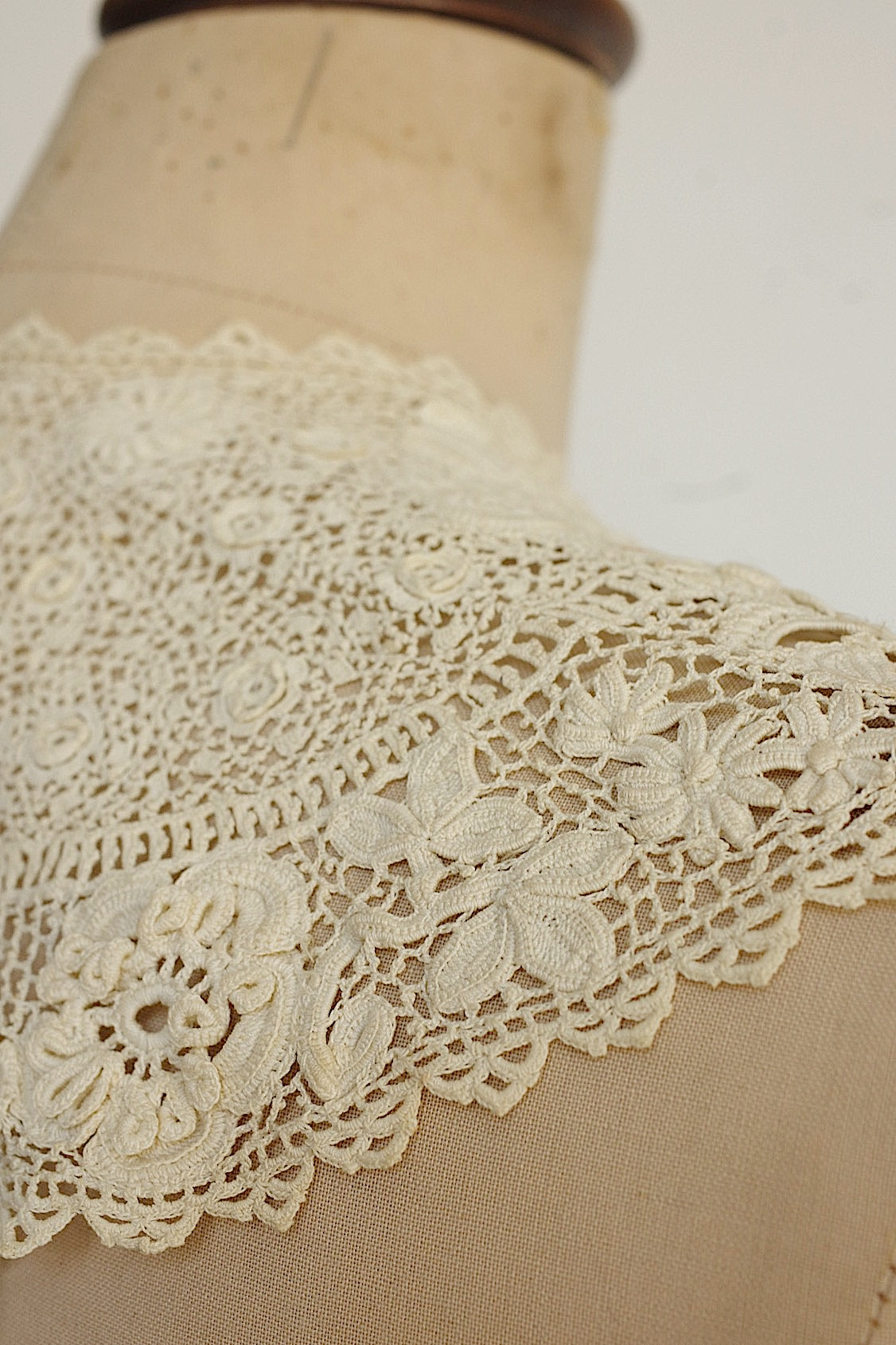アンティークレーク襟　dentelle anciennne 　antique Detachable collar 3