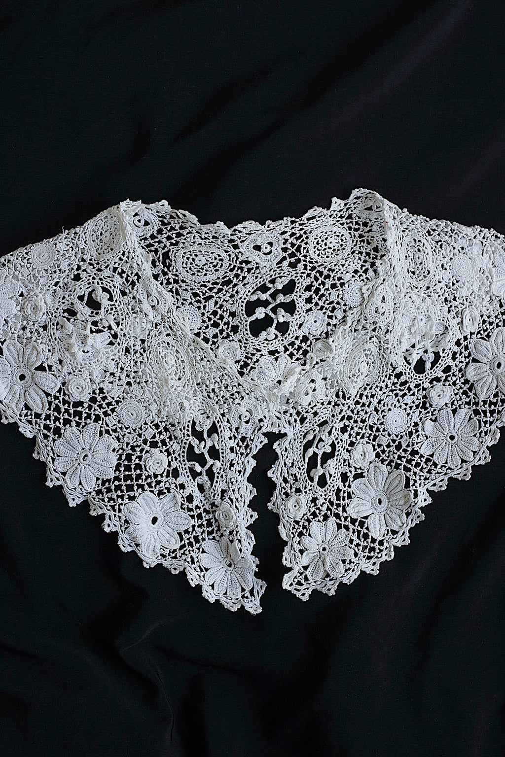 アンティークレーク襟　dentelle anciennne 　antique Detachable collar 4