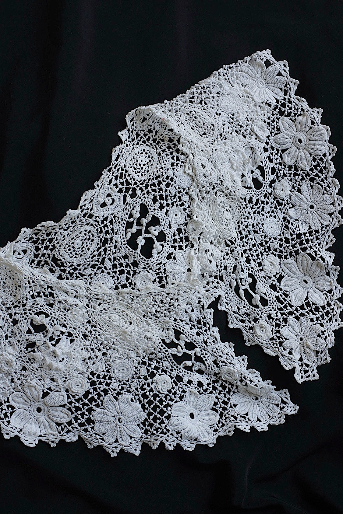 アンティークレーク襟　dentelle anciennne 　antique Detachable collar 4