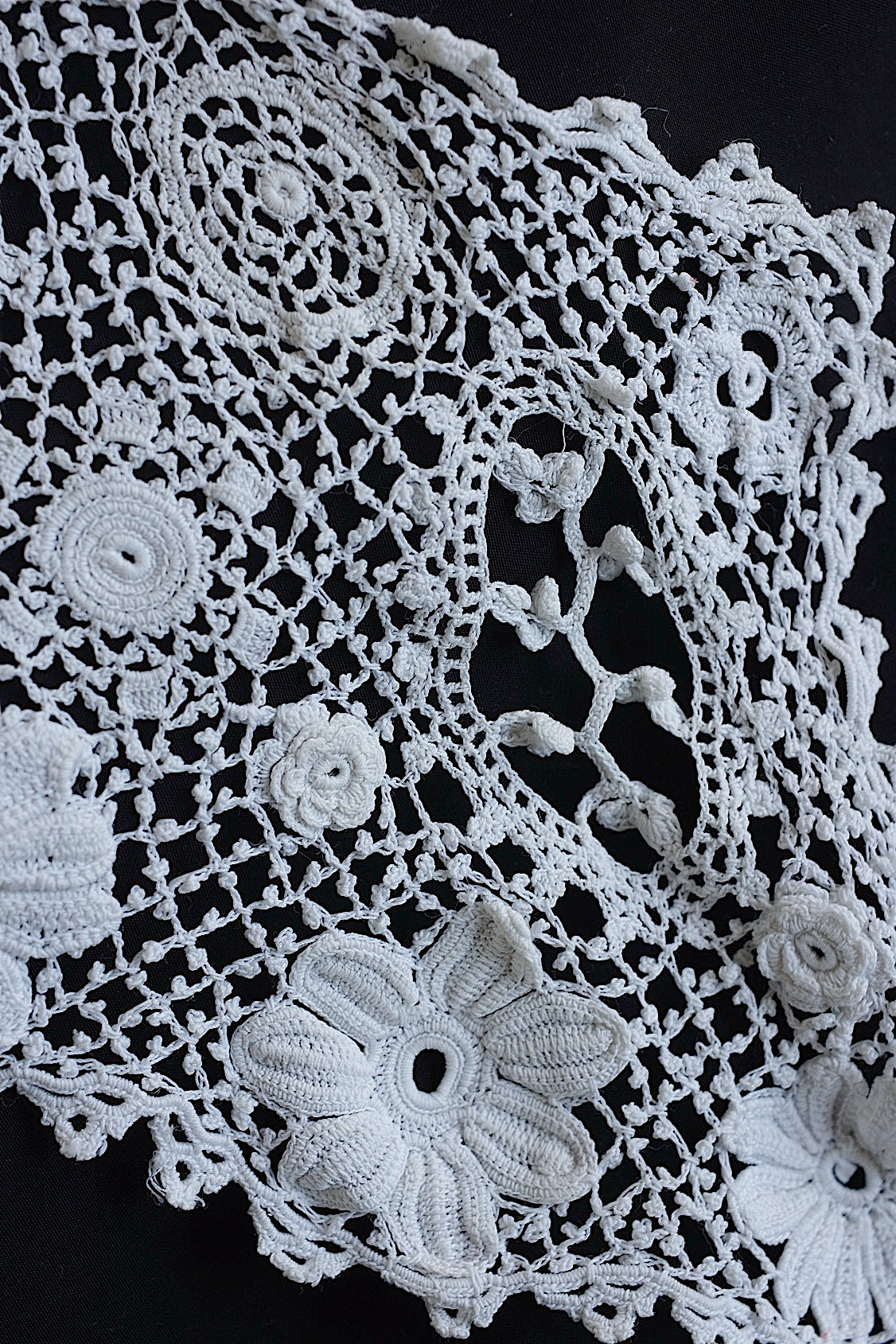 アンティークレーク襟　dentelle anciennne 　antique Detachable collar 4