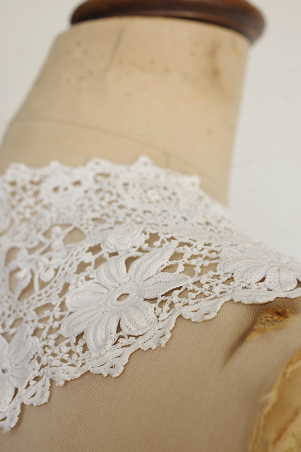 アンティークレーク襟　dentelle anciennne 　antique Detachable collar 4