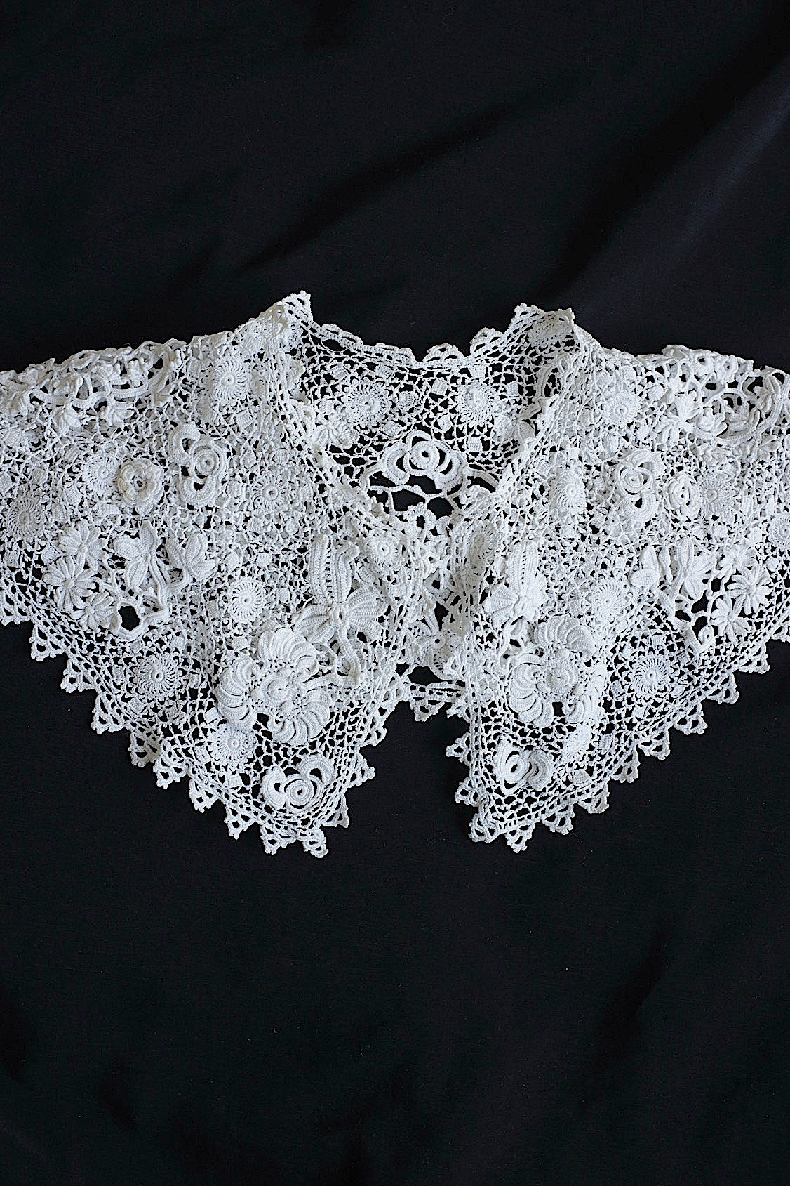 アンティークレーク襟　dentelle anciennne 　antique Detachable collar 5