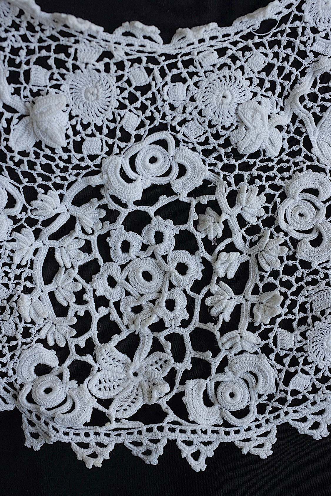 アンティークレーク襟　dentelle anciennne 　antique Detachable collar 5