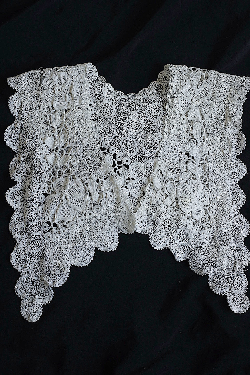 アンティークレーク襟　dentelle anciennne 　antique Detachable collar 6