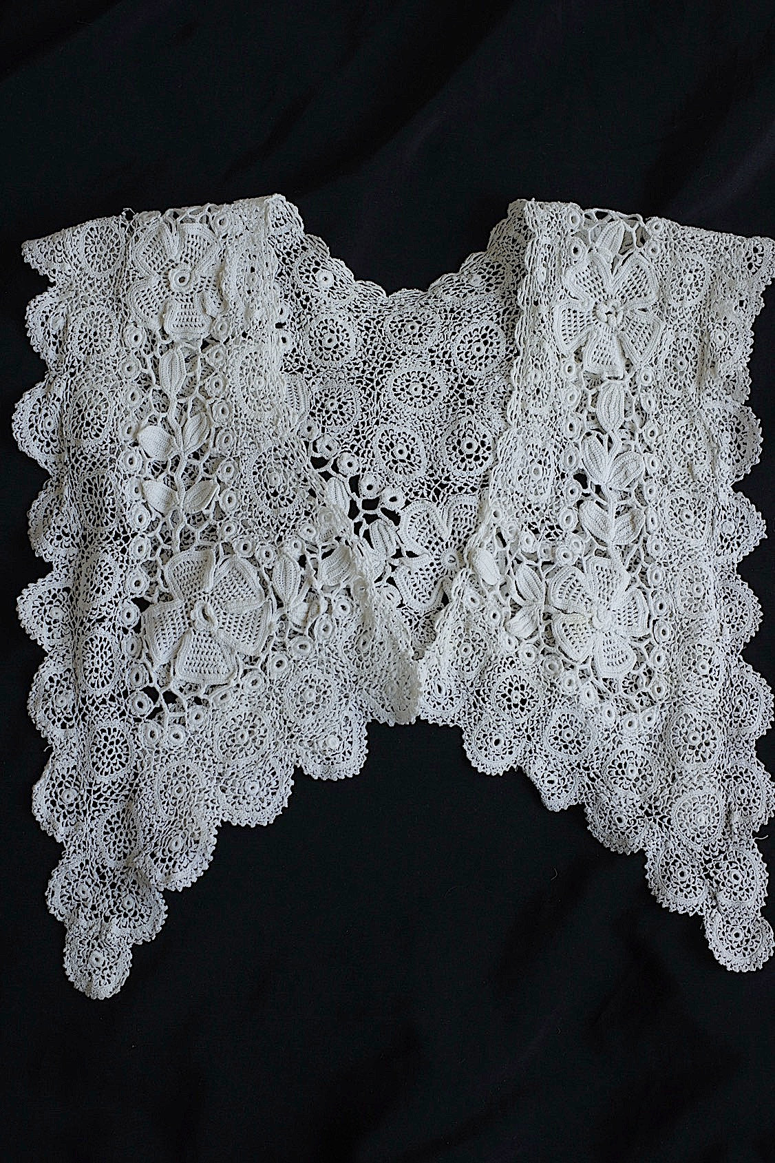アンティークレーク襟　dentelle anciennne 　antique Detachable collar 6