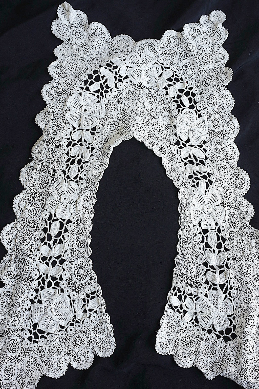 アンティークレーク襟　dentelle anciennne 　antique Detachable collar 6